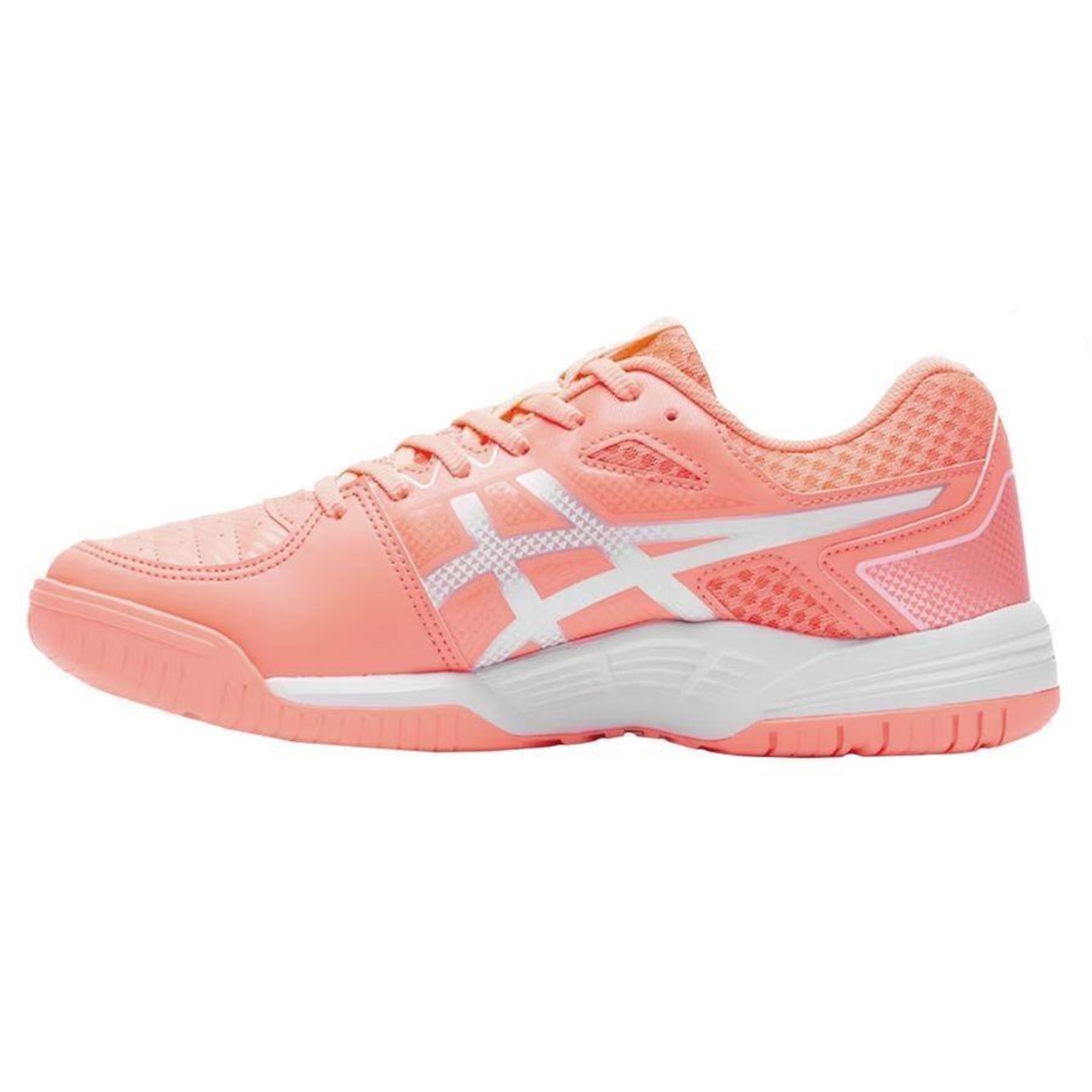 Tênis Asics Gel Backhand Salmão - Feminino - Foto 6