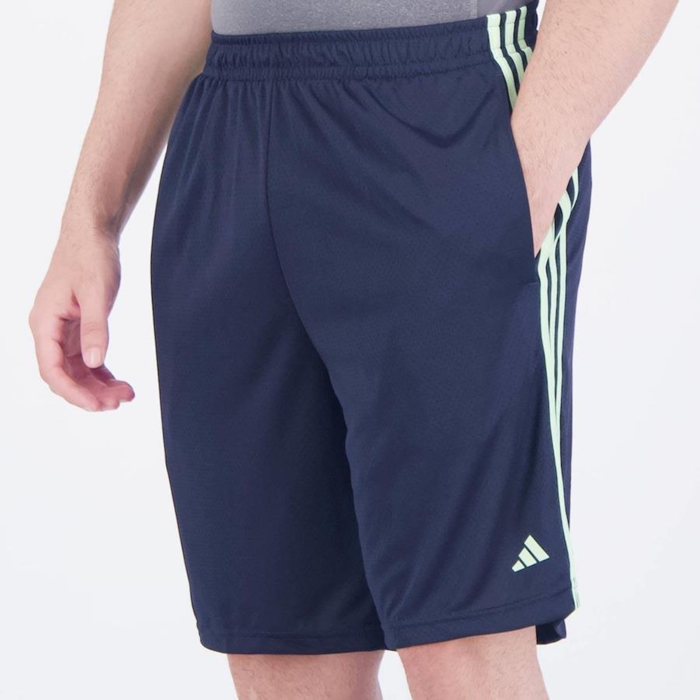 Bermuda adidas 3S - Masculina - Foto 3