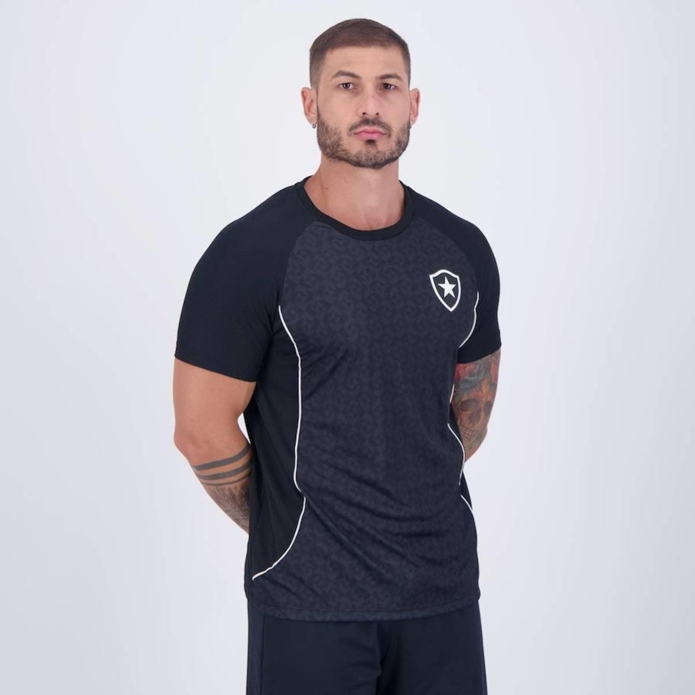 Camisa do Botafogo Braziline Affix - Masculina - Foto 1