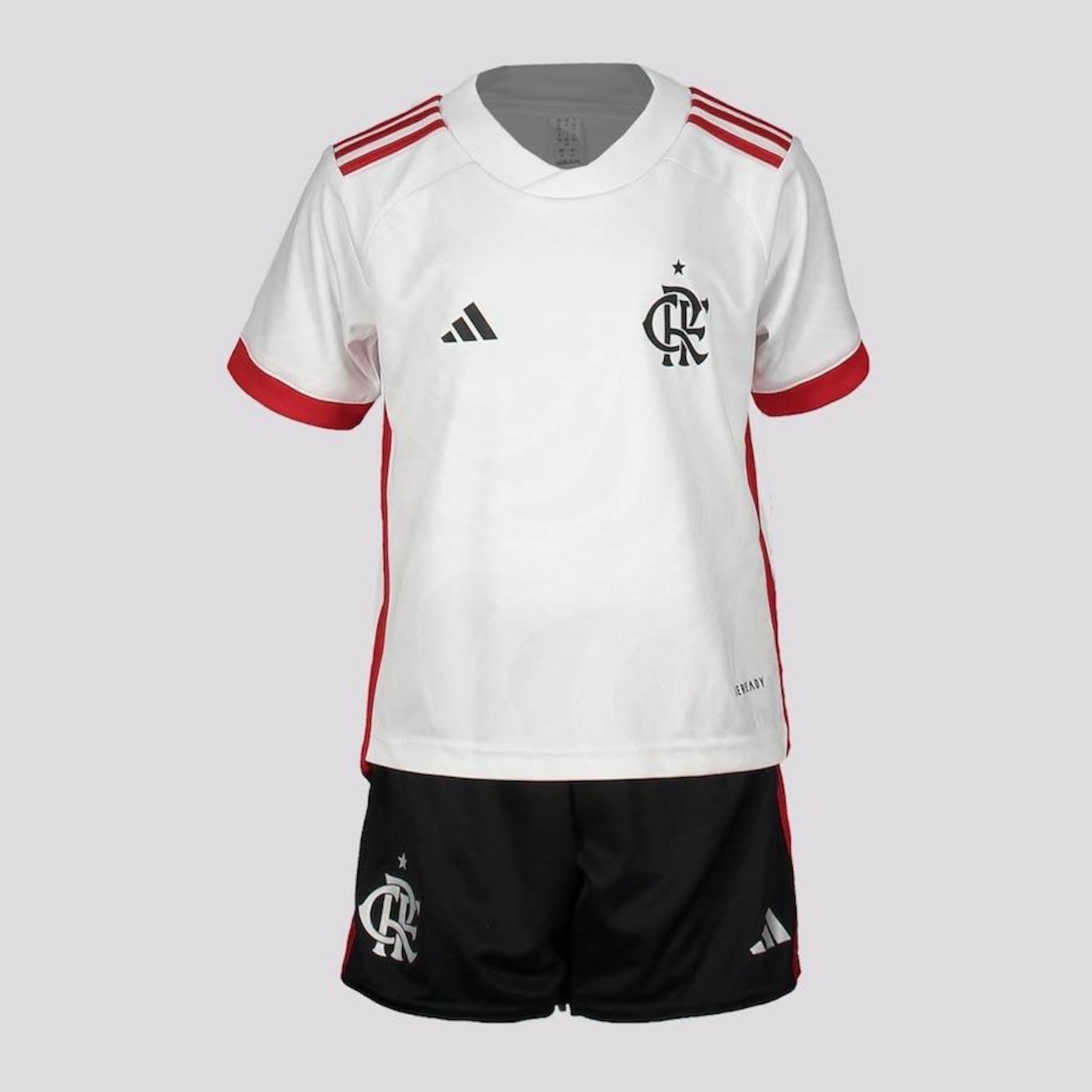 Conjunto de Futebol Adidas Flamengo II 2024 - Infantil - Foto 1