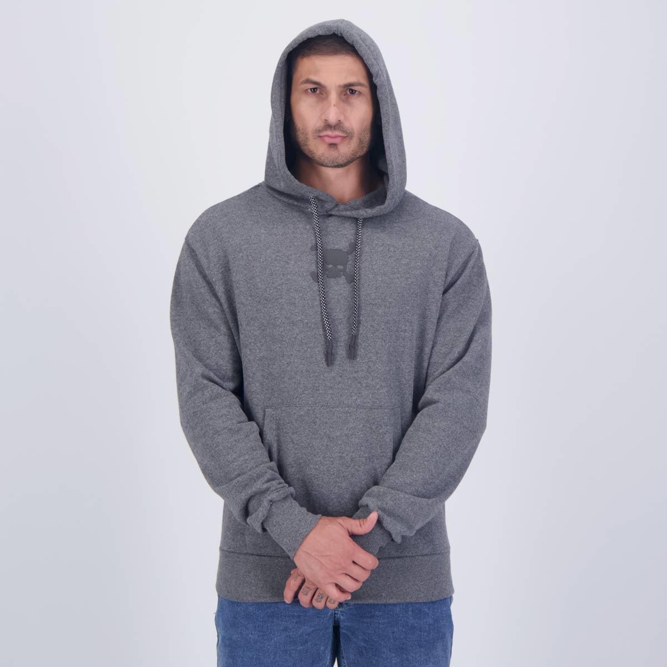 Blusão de Moletom com Capuz Oakley Skull Heritage Hoodie - Masculino - Foto 3