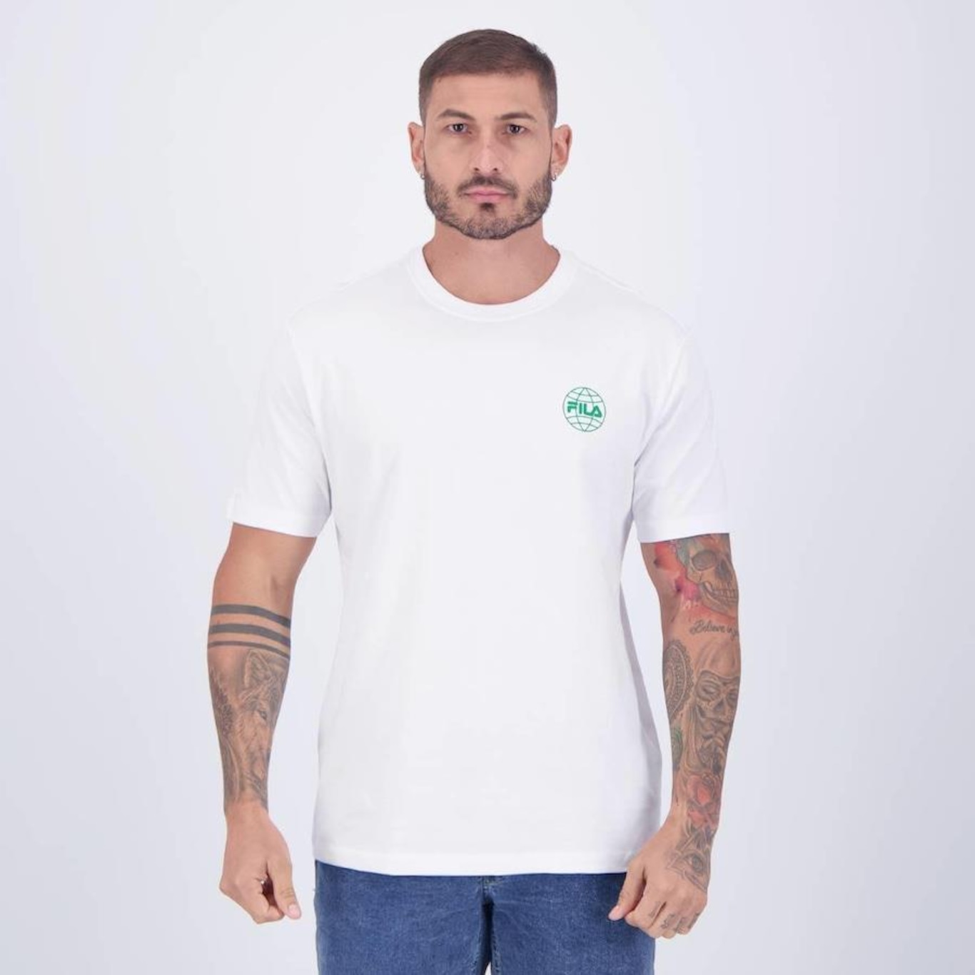 Camiseta Fila One World - Masculina - Foto 1