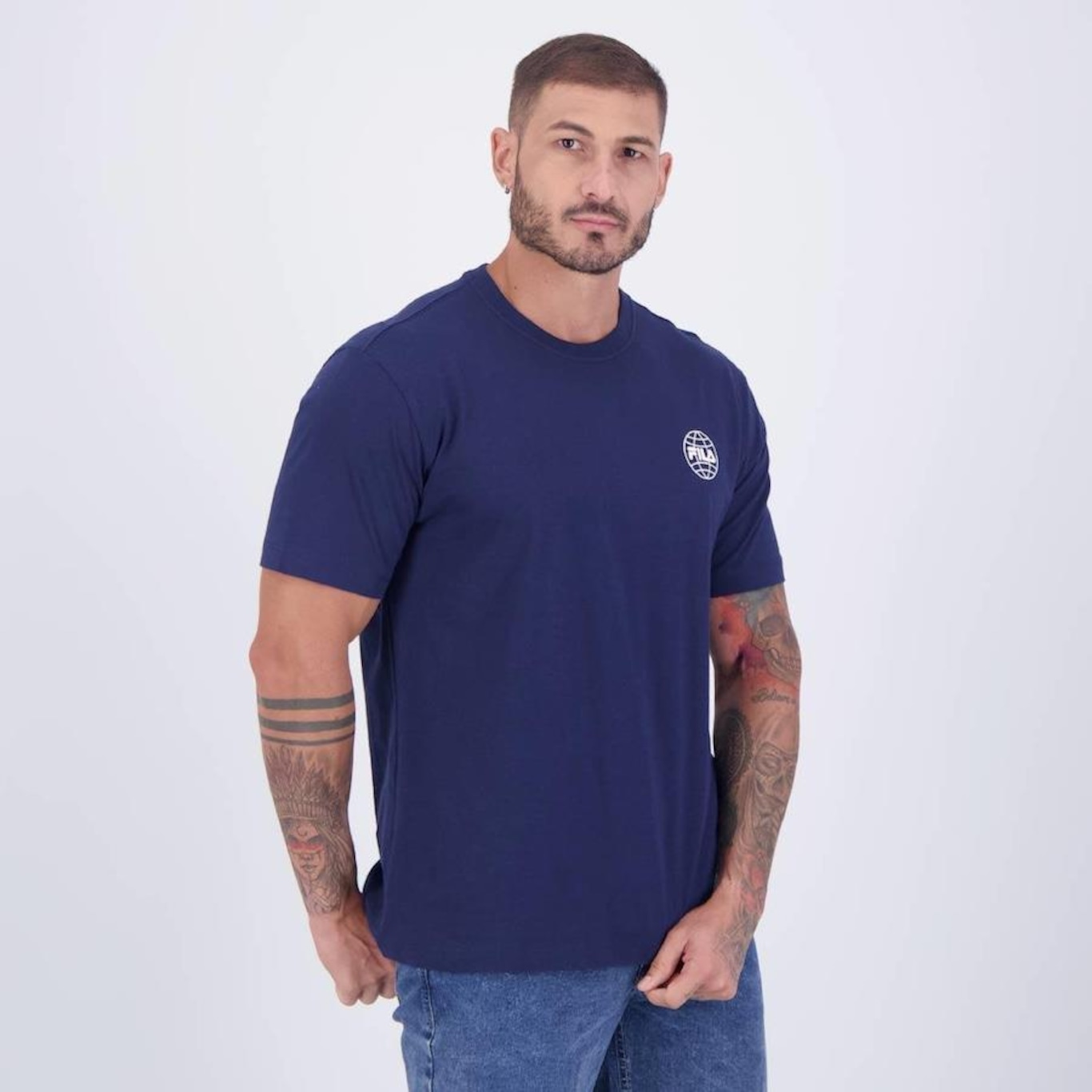 Camiseta Fila One World - Masculina - Foto 2