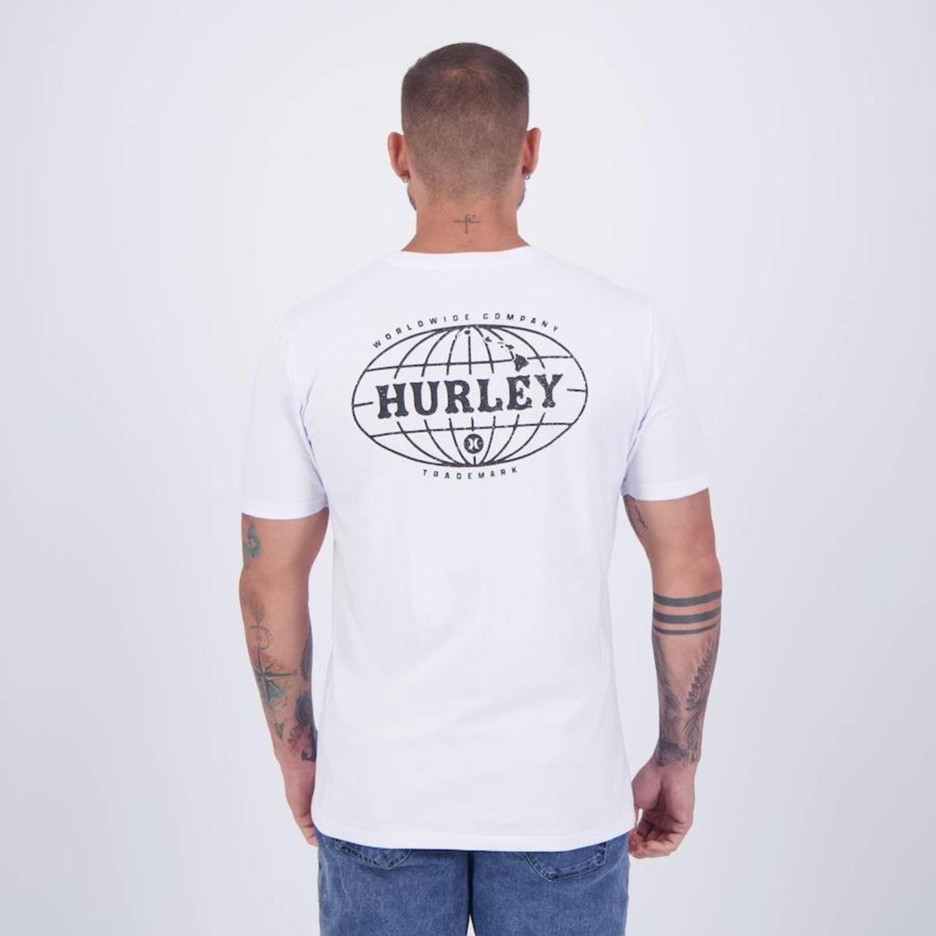 Camiseta Hurley Global - Masculina - Foto 4