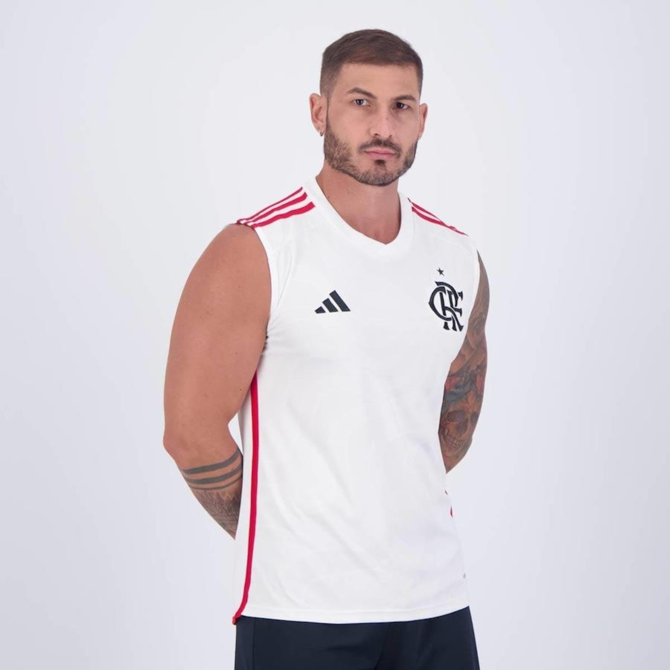 Camisa Regata do Flamengo adidas II 2024 - Masculina - Foto 2