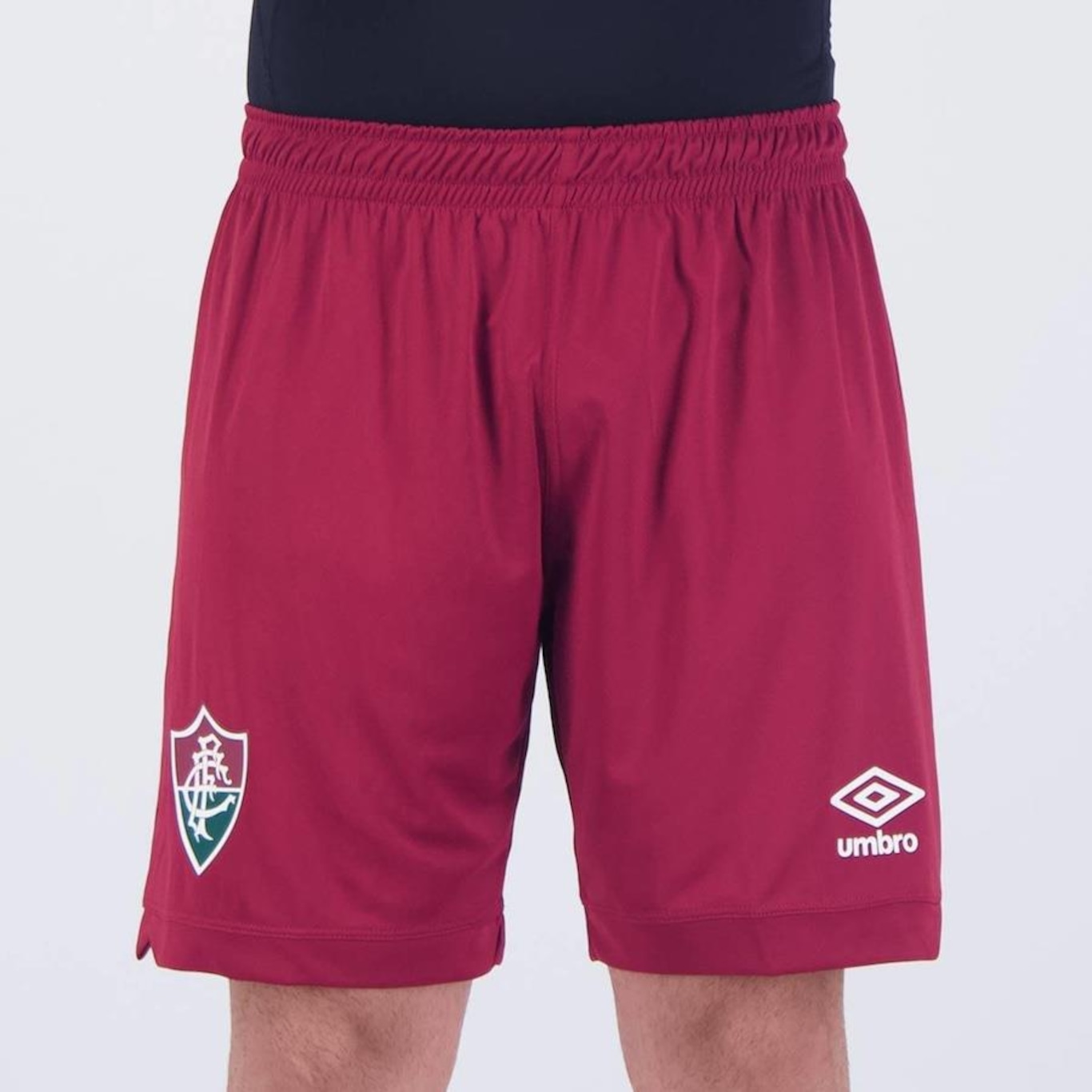 Calção do Fluminense II 2023 Grená Umbro - Masculino - Foto 1