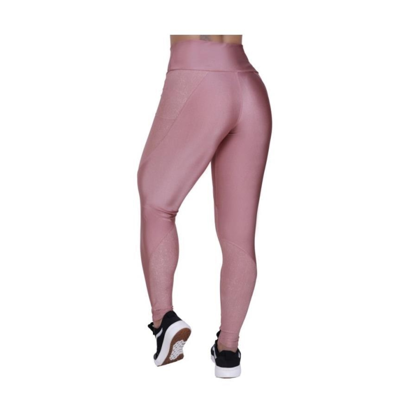 Calça Legging Orbis Fitness Cirrê Liso Poliamida - Feminina - Foto 3