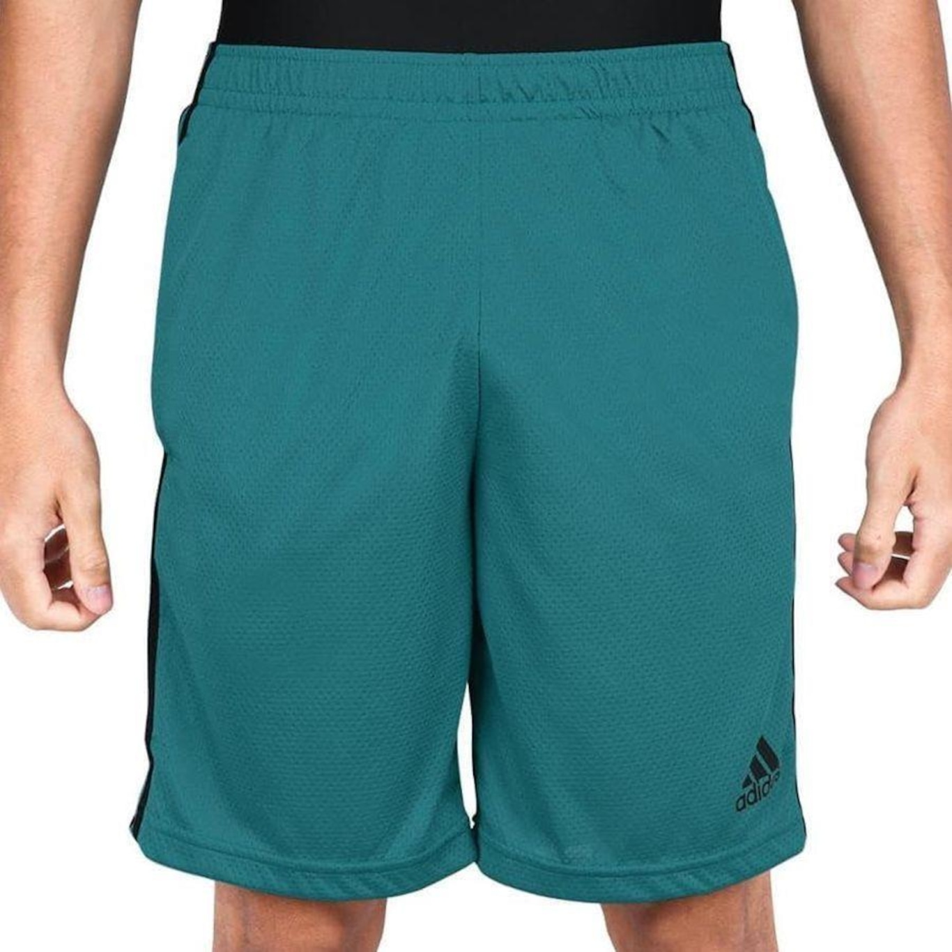 Shorts adidas Training 3 Listras - Masculino - Foto 1