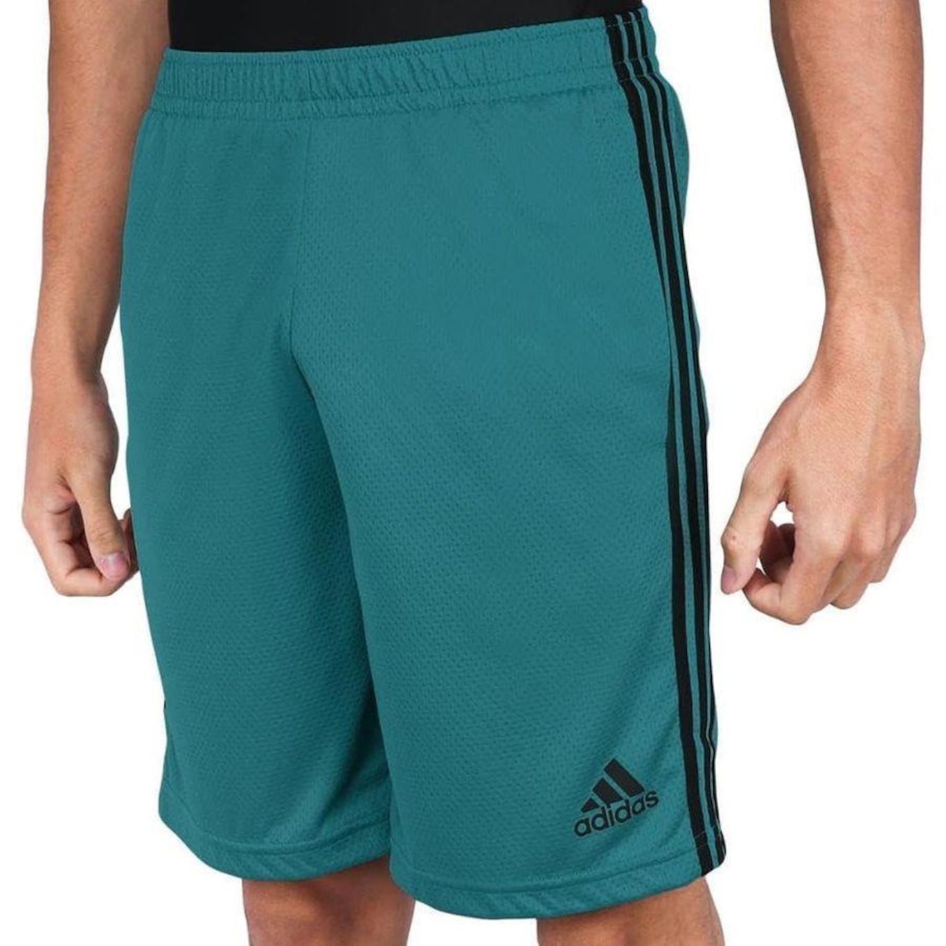 Shorts adidas Training 3 Listras - Masculino - Foto 3