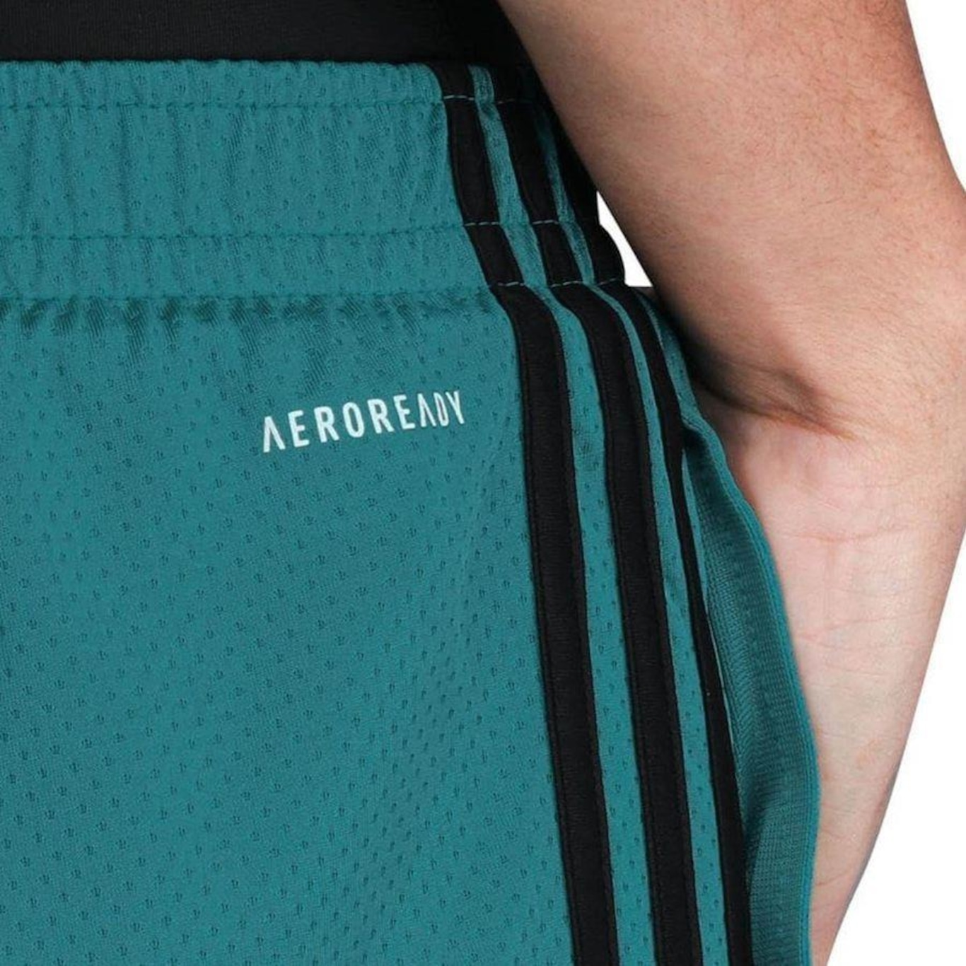 Shorts adidas Training 3 Listras - Masculino - Foto 4