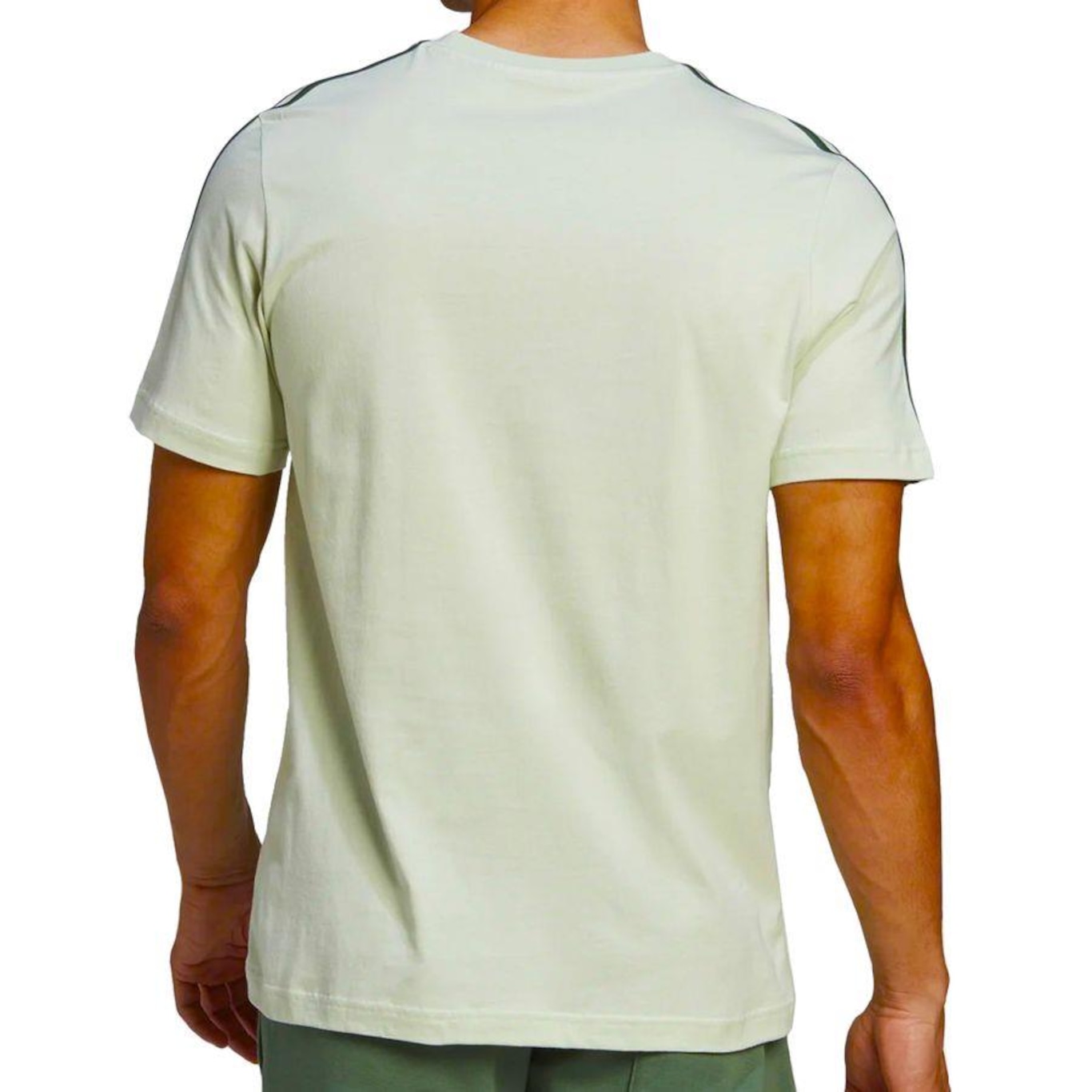 Camiseta adidas Essentials 3 Listras - Masculina - Foto 2