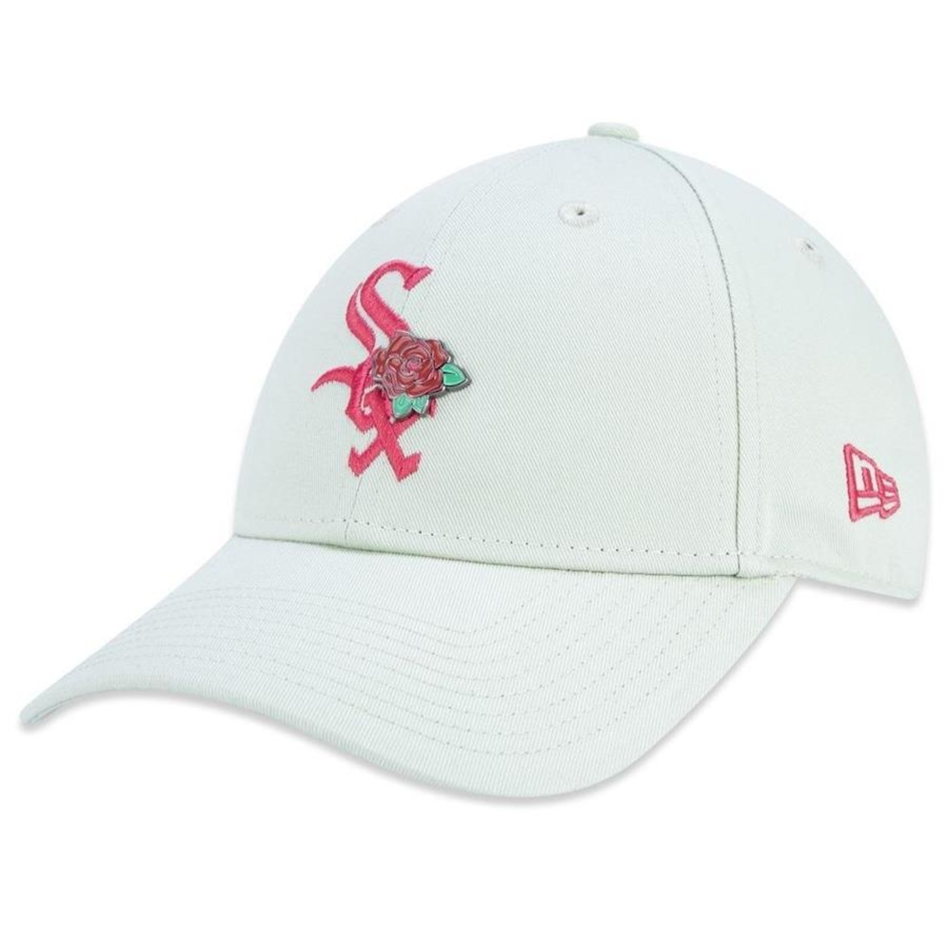 Boné New Era 9Forty Chicago White Sox - Strapback - Feminino - Foto 1