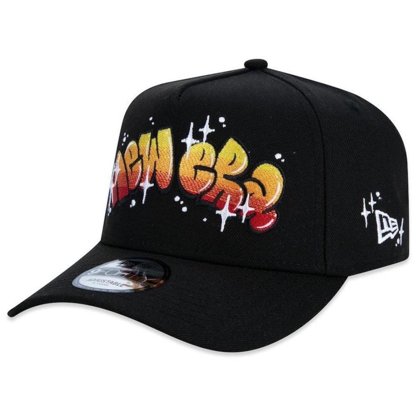 Boné New Era 9Forty A-Frame Branded All Hip Hop Origens - Snapback - Masculino - Foto 1