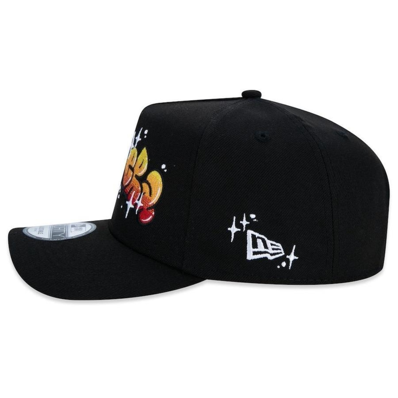 Boné New Era 9Forty A-Frame Branded All Hip Hop Origens - Snapback - Masculino - Foto 4