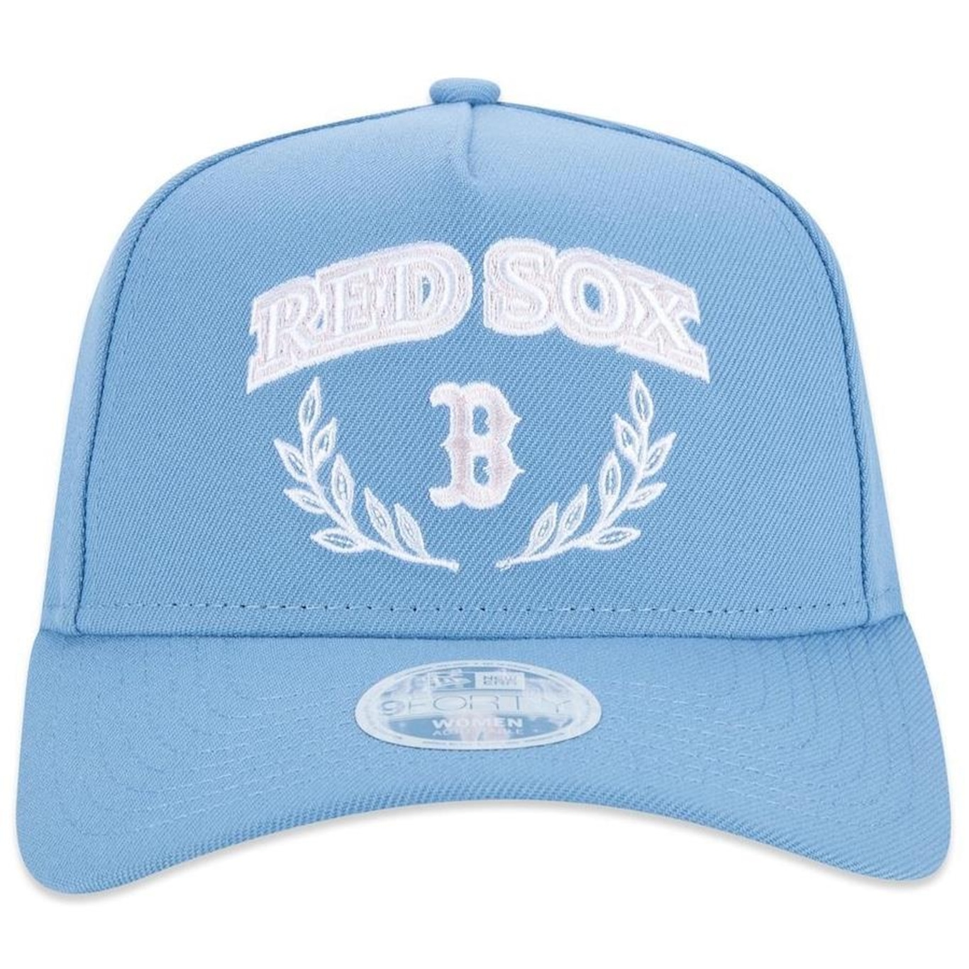 Boné New Era Feminino 9Forty A-Frame Boston Red Sox - Snapback - Feminino - Foto 3