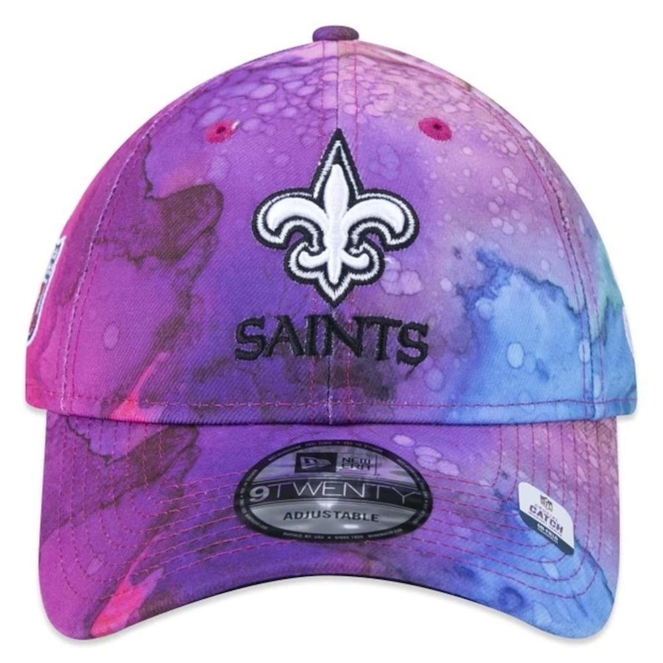 Boné Aba Curva New Era 920 New Orleans Saints Crucial Catch 2022 - Strapback - Adulto - Foto 3