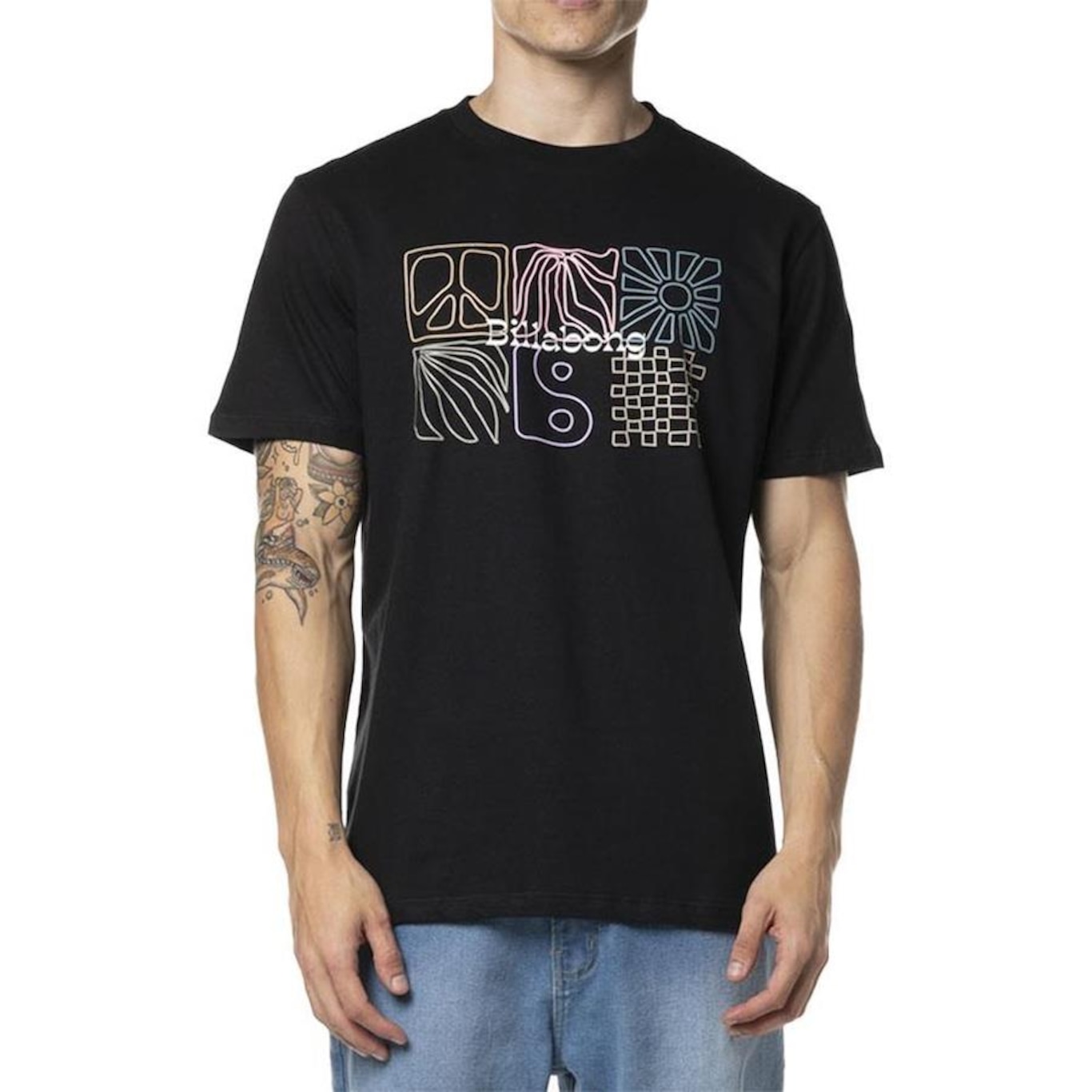 Camiseta Billabong Reflections - Masculina - Foto 1