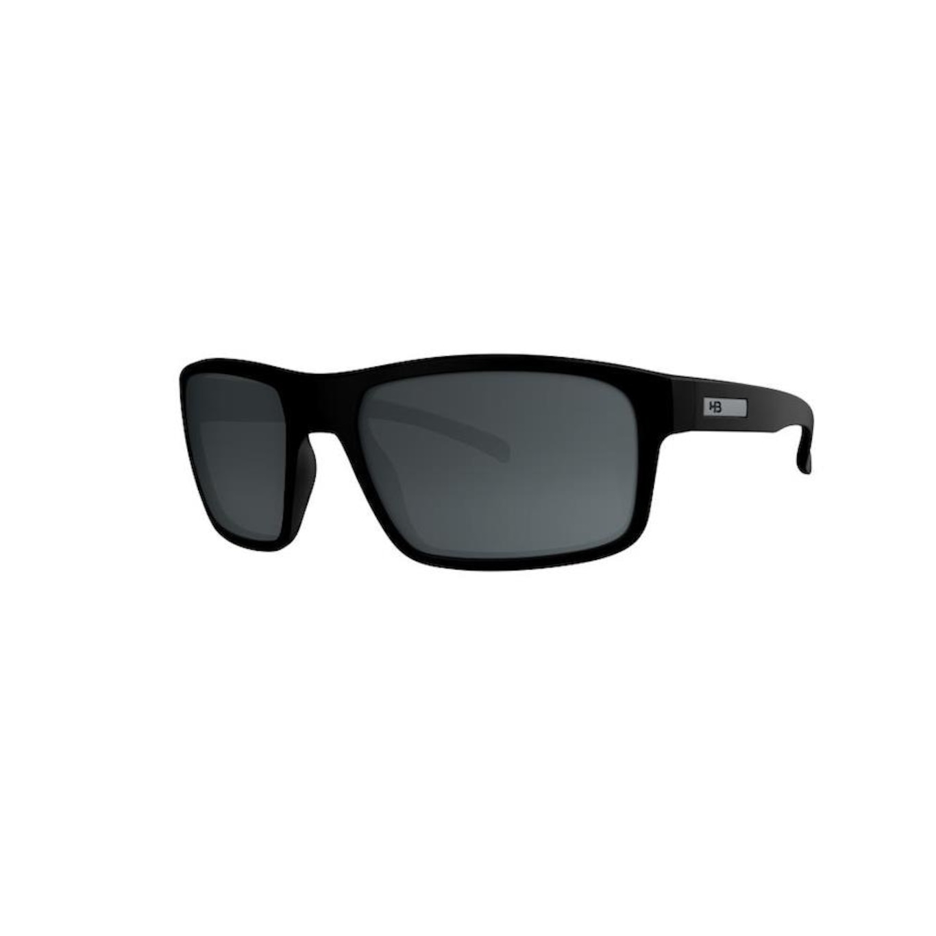 Óculos de Sol Masculino Hb Overkill Matte Black - Foto 1