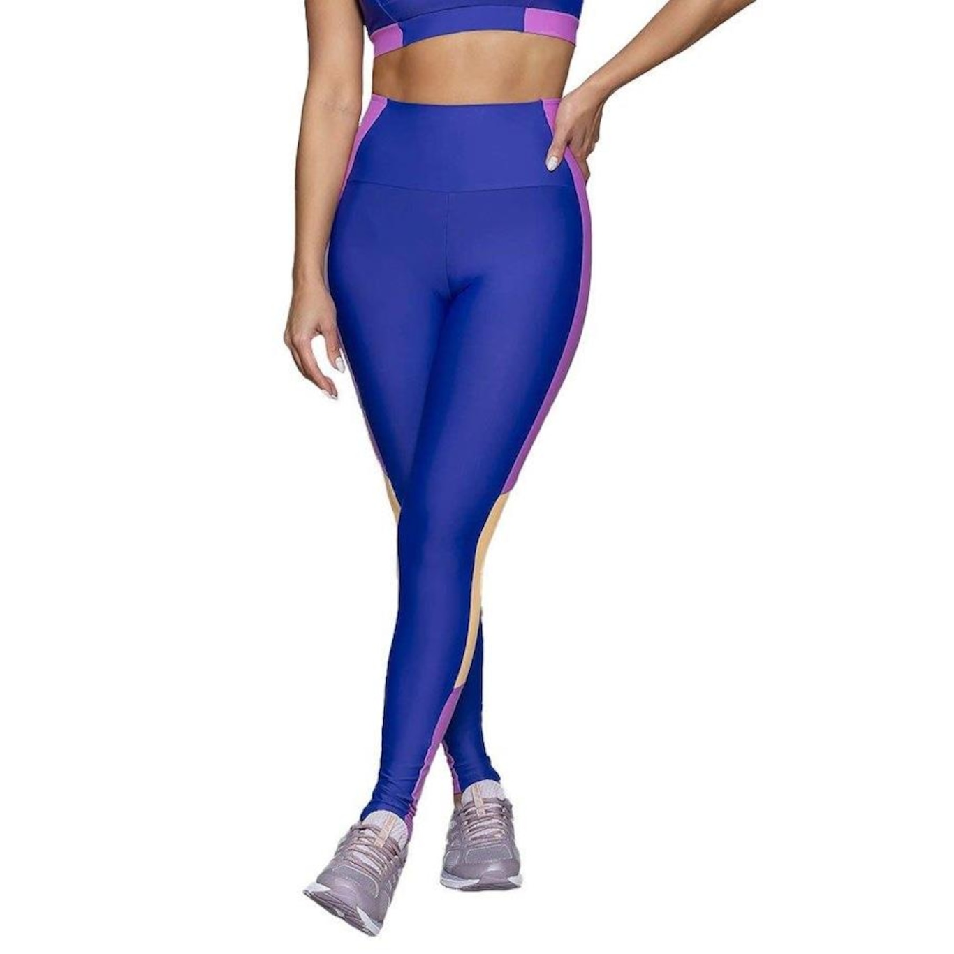 Calça Legging Run More Compression - Feminina - Foto 1