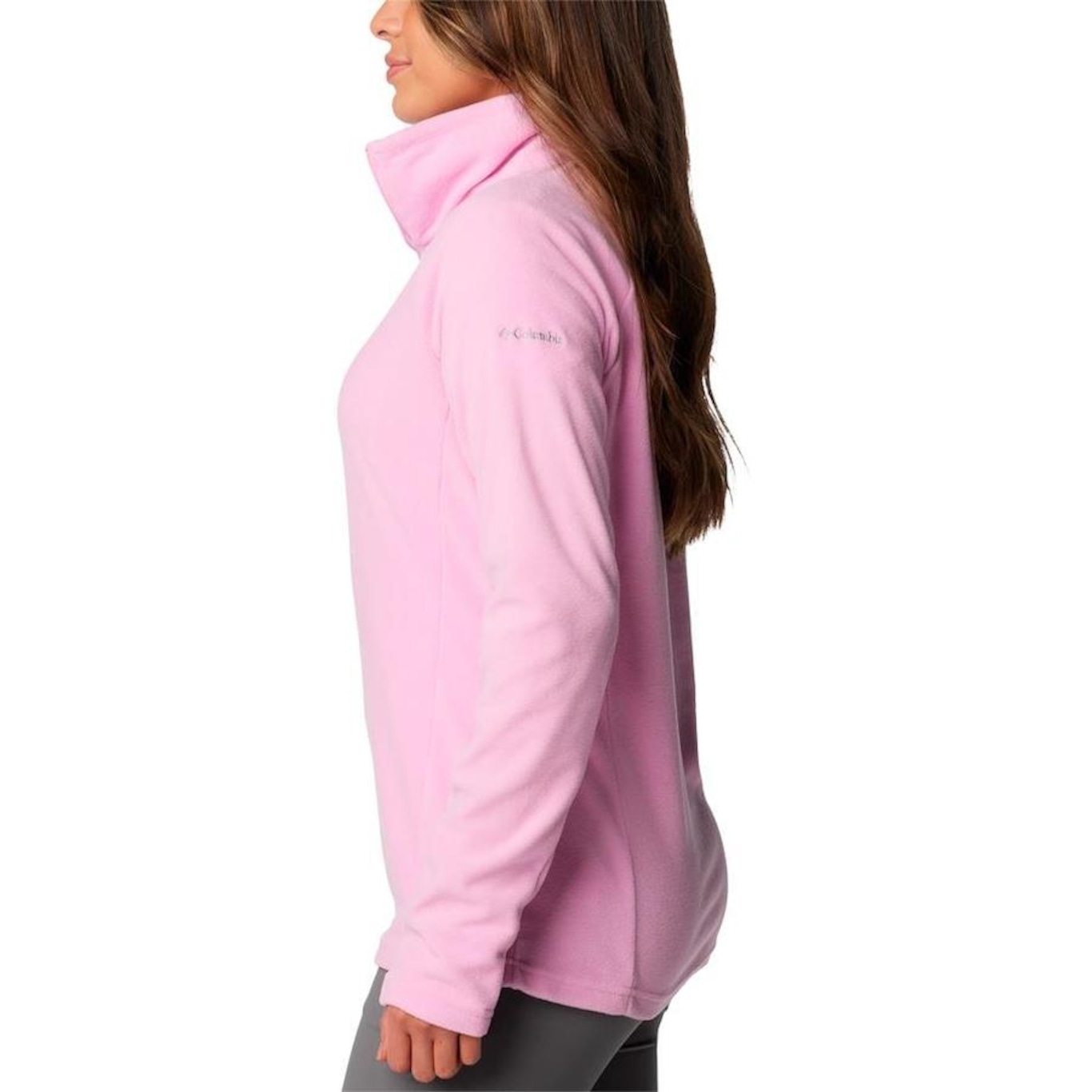 Blusão de Moletom Columbia Glacial Iv Half Zip - Feminino - Foto 4