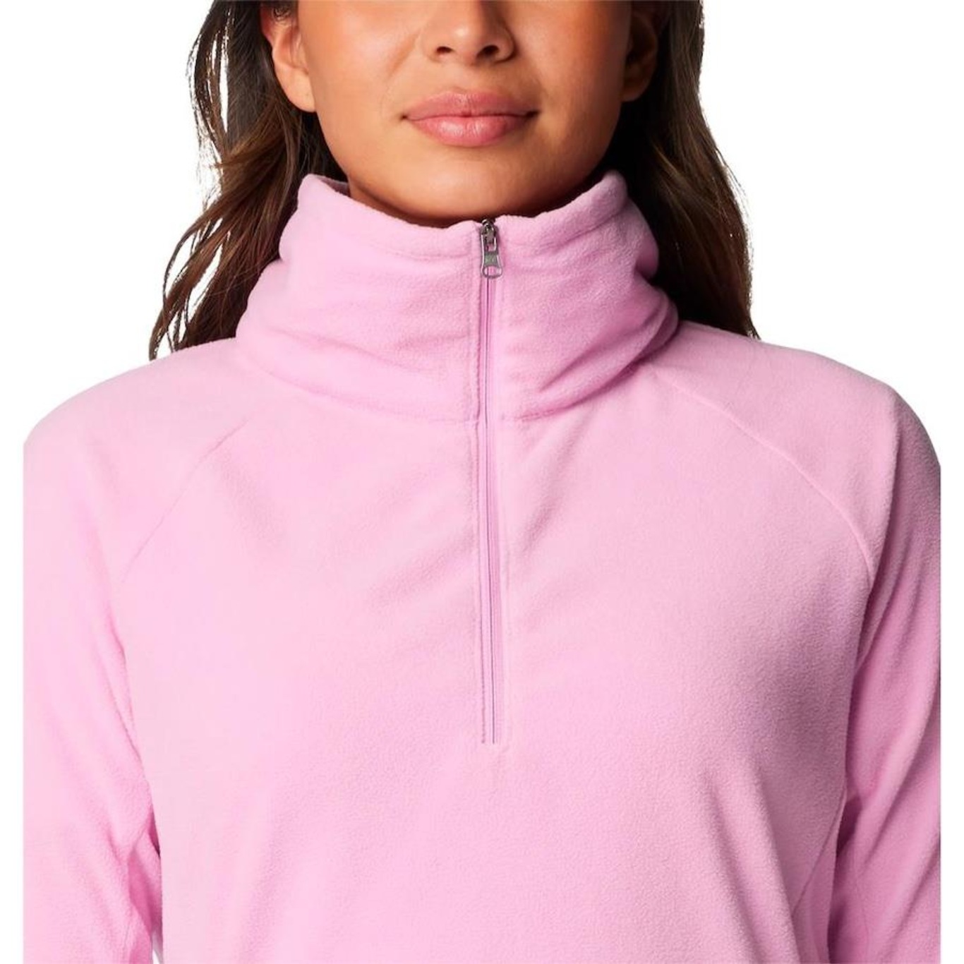 Blusão de Moletom Columbia Glacial Iv Half Zip - Feminino - Foto 6