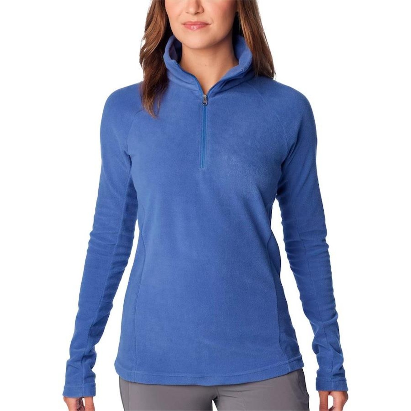 Blusão de Moletom Columbia Glacial Iv Half Zip - Feminino - Foto 1