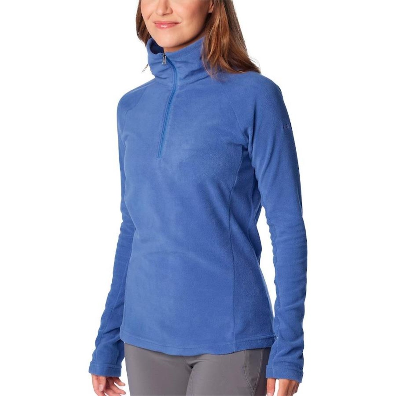 Blusão de Moletom Columbia Glacial Iv Half Zip - Feminino - Foto 3