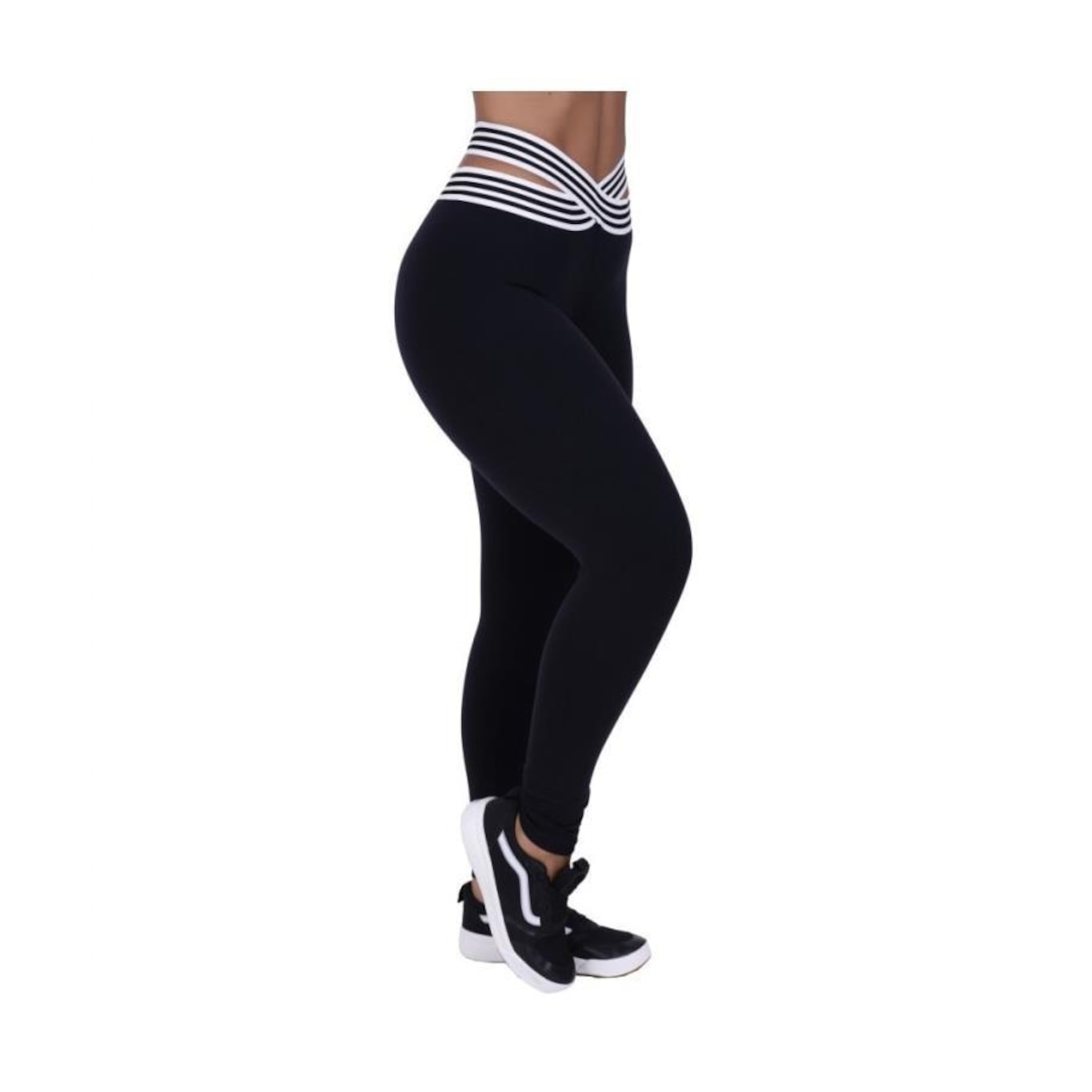 Calça Legging Orbis Fitness Suplex Poliamida - Feminina - Foto 2