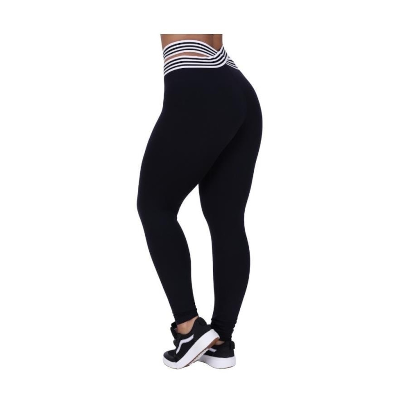 Calça Legging Orbis Fitness Suplex Poliamida - Feminina - Foto 3