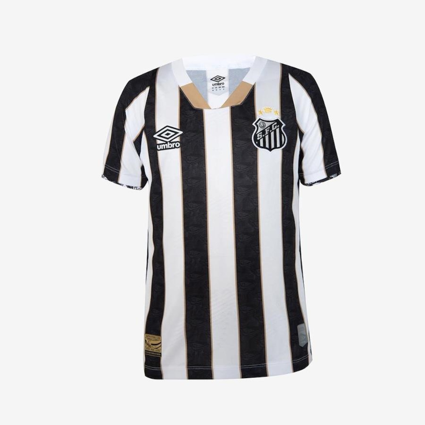 Camisa do Santos Of. 2 2024 Umbro - Infantil - Foto 1