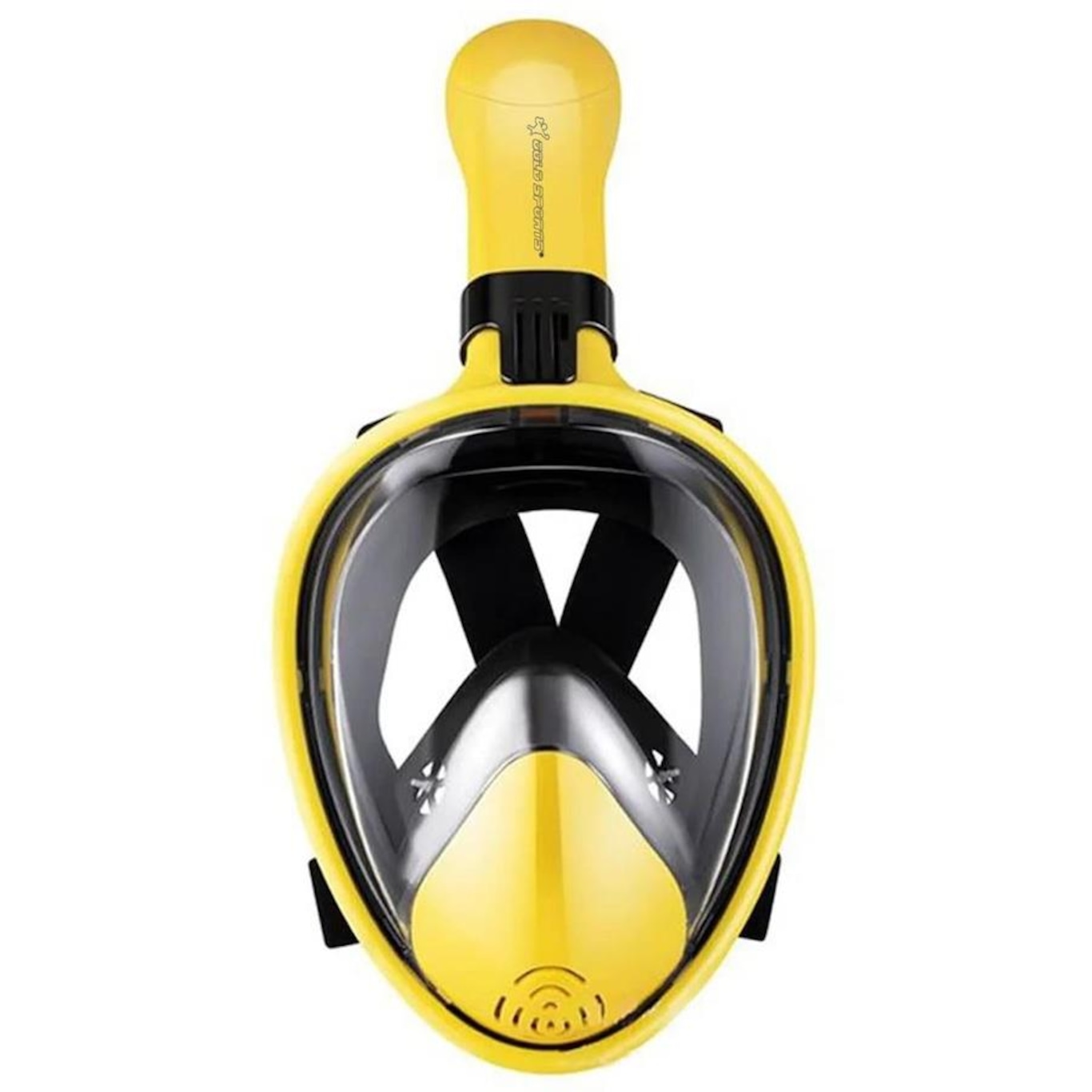 Mascara Subaquática de Mergulho Gold Sports Racer Full Face Com Snorkel - Adulto - Foto 4