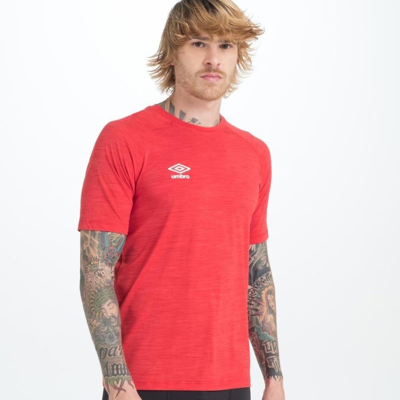 Camisa Umbro Blend Tape - Masculina - Foto 3