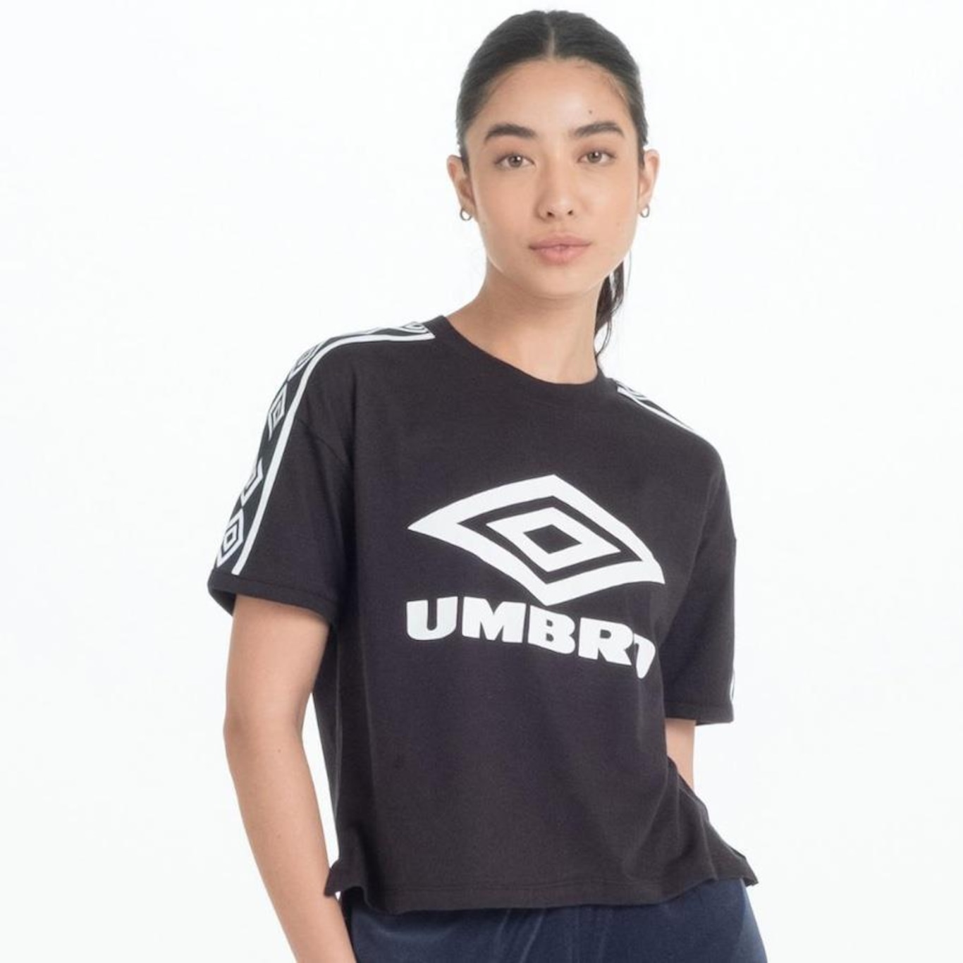 Camiseta Umbro Traditional Diamond Large - Feminina - Foto 1