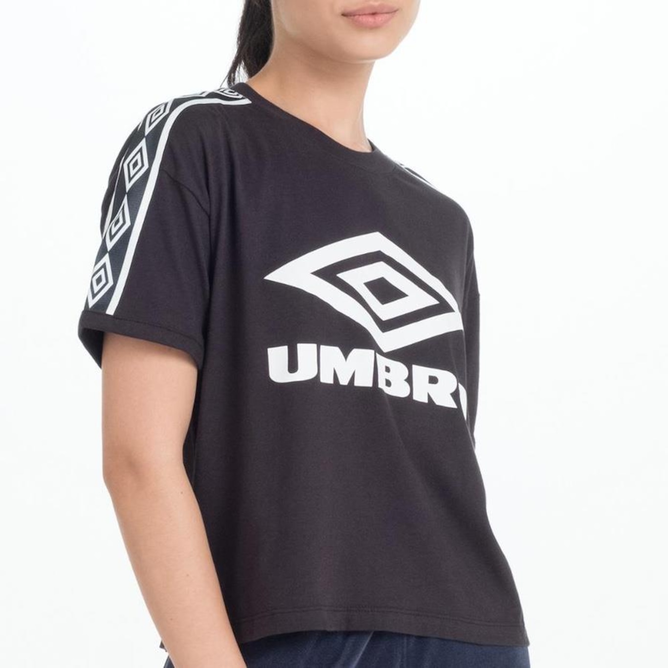 Camiseta Umbro Traditional Diamond Large - Feminina - Foto 3