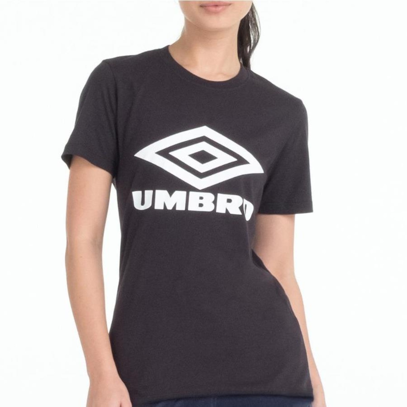 Camiseta Umbro Large Logo Duo - Feminina - Foto 2