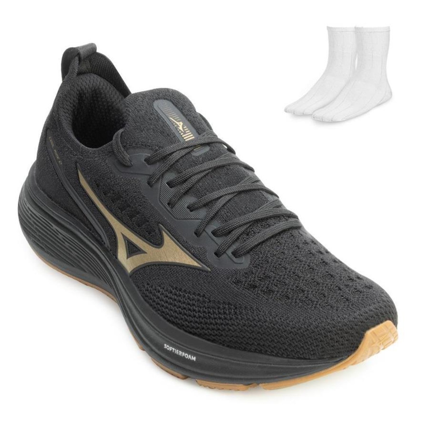 Tênis Mizuno Cool Ride 2 + Meia - Masculino - Foto 1