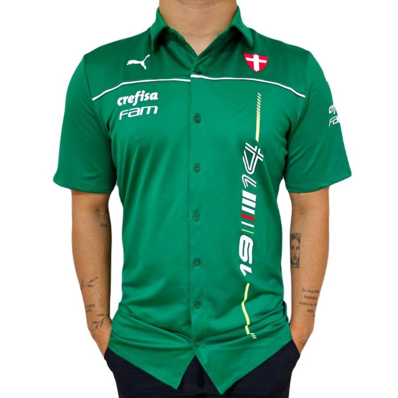 Camisa do Palmeiras Puma X Abel Motorsport - Masculina - Foto 2