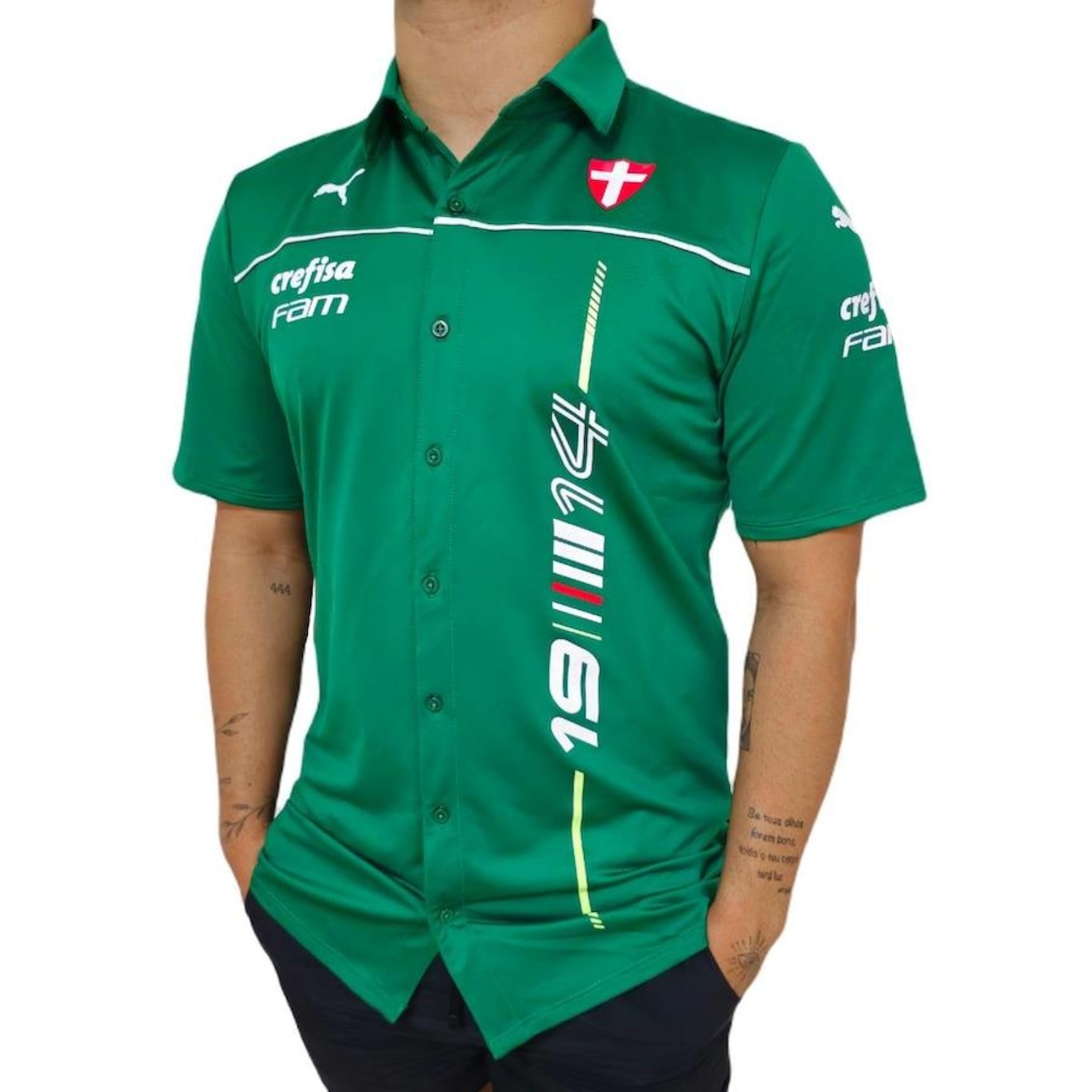 Camisa do Palmeiras Puma X Abel Motorsport - Masculina - Foto 3