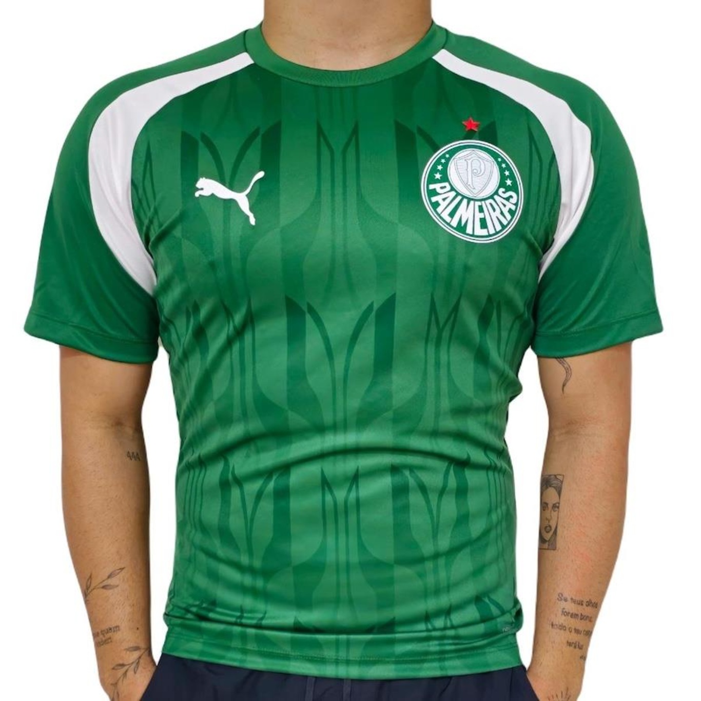 Camisa do Palmeiras Puma 2024 Pré-Jogo - Masculina - Foto 2