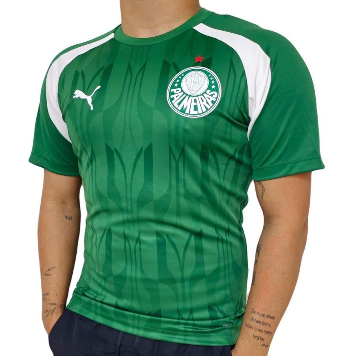 Camisa do Palmeiras Puma 2024 Pré-Jogo - Masculina - Foto 3