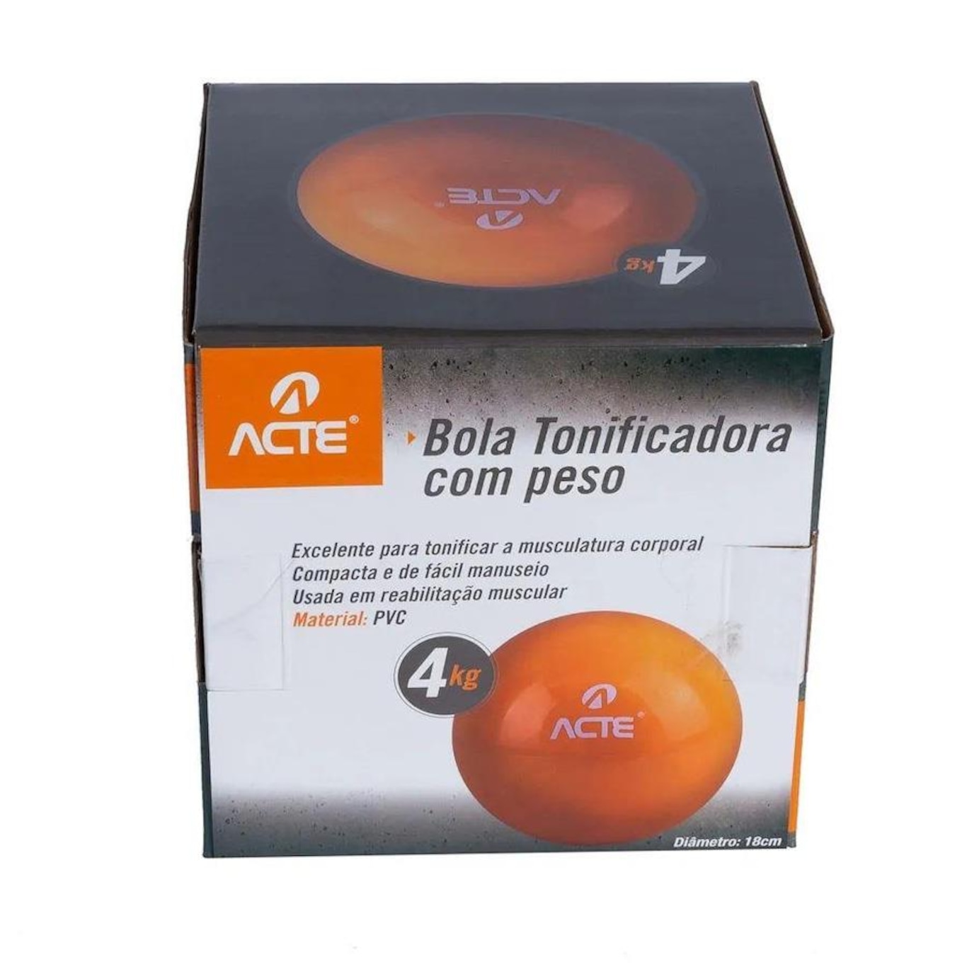 Bola Tonificadora Acte Sports De 4Kg - Foto 4