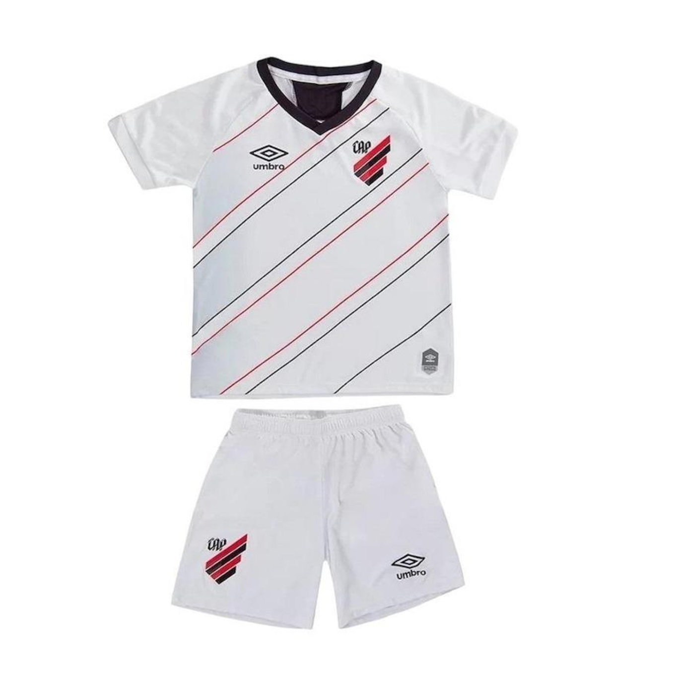 Kit Uniforme do Cap Clube Oficial 2 2020 Umbro - Infantil - Foto 1