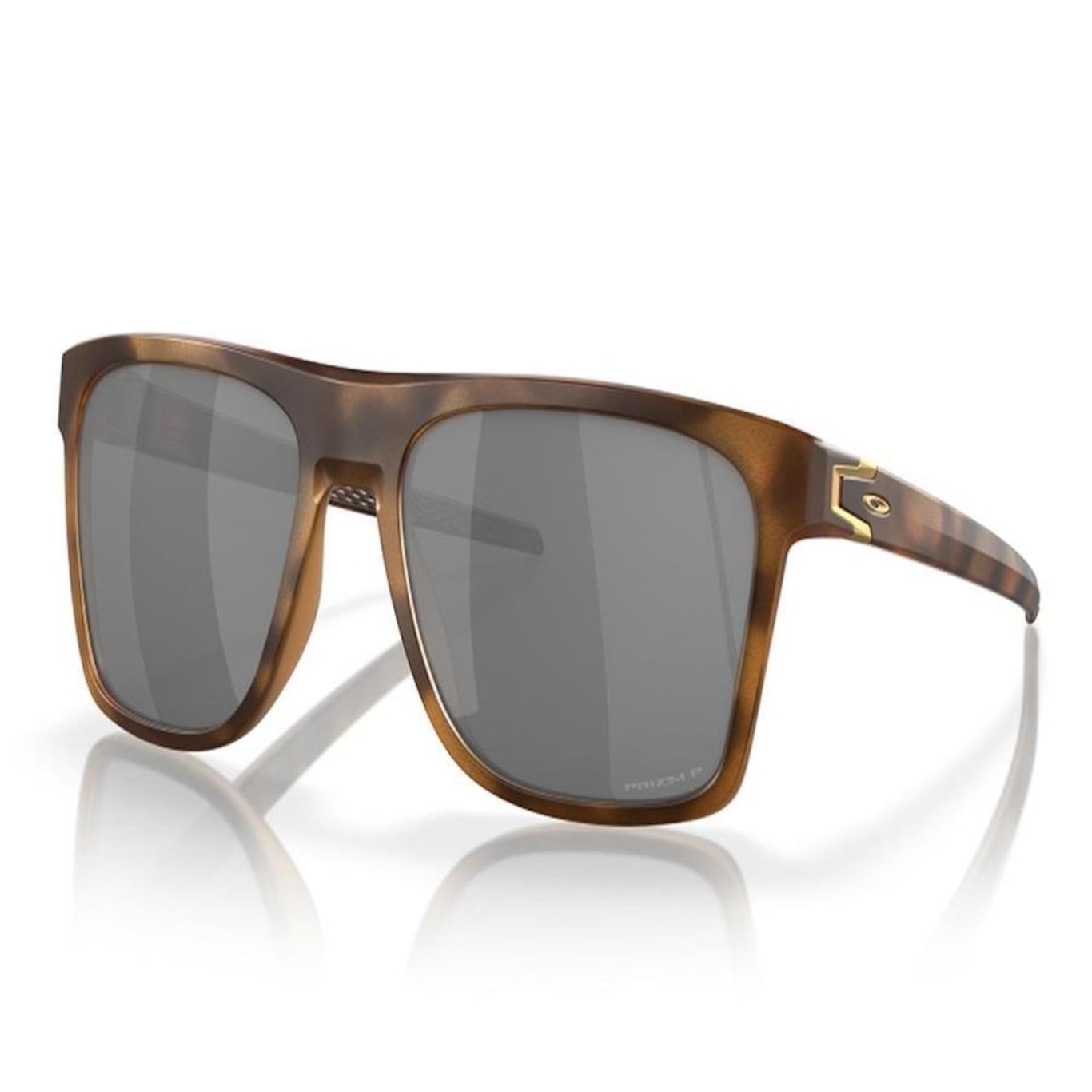 Óculos de Sol Oakley Leffingwell Matte Brown Tortoise - Unissex - Foto 1