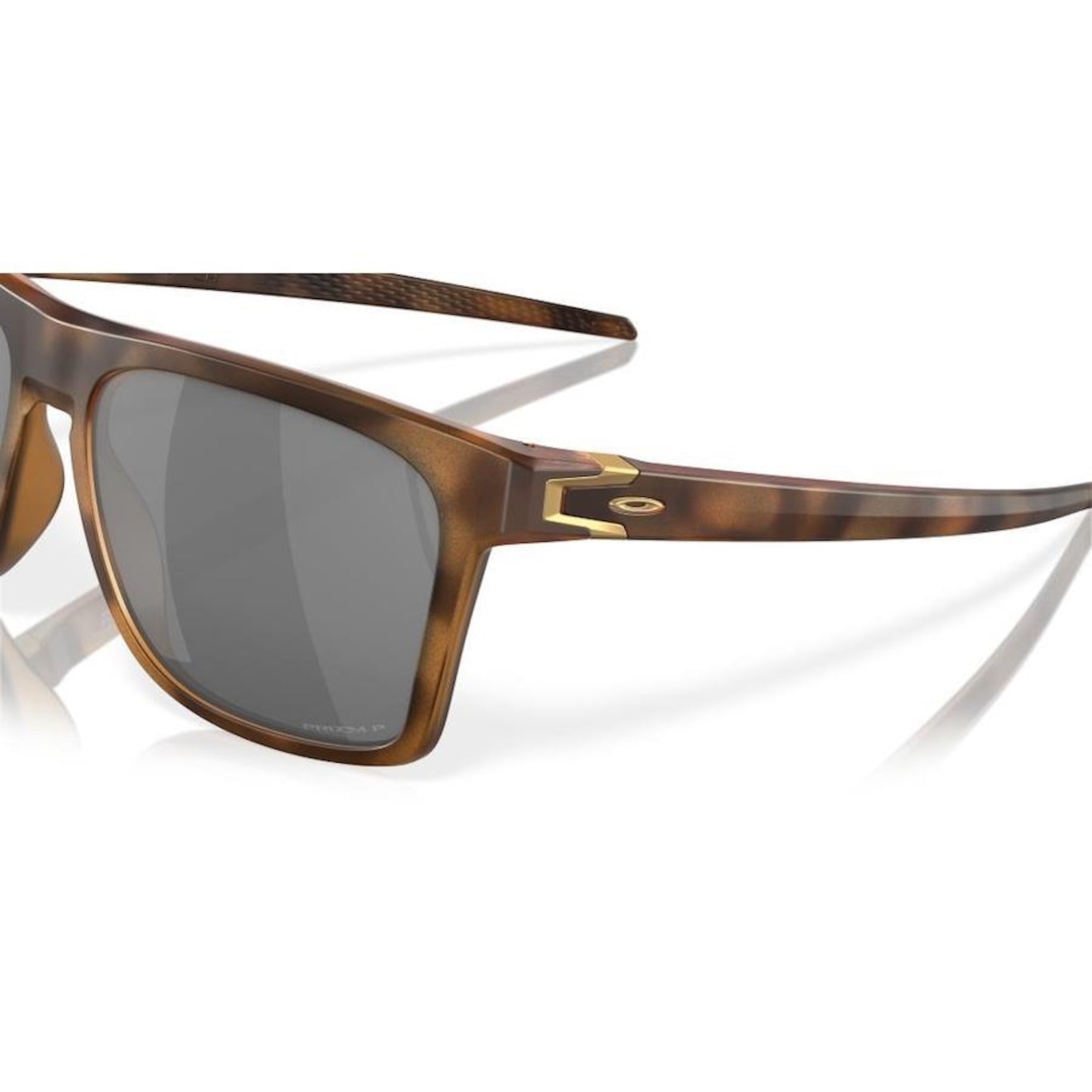 Óculos de Sol Oakley Leffingwell Matte Brown Tortoise - Unissex - Foto 5