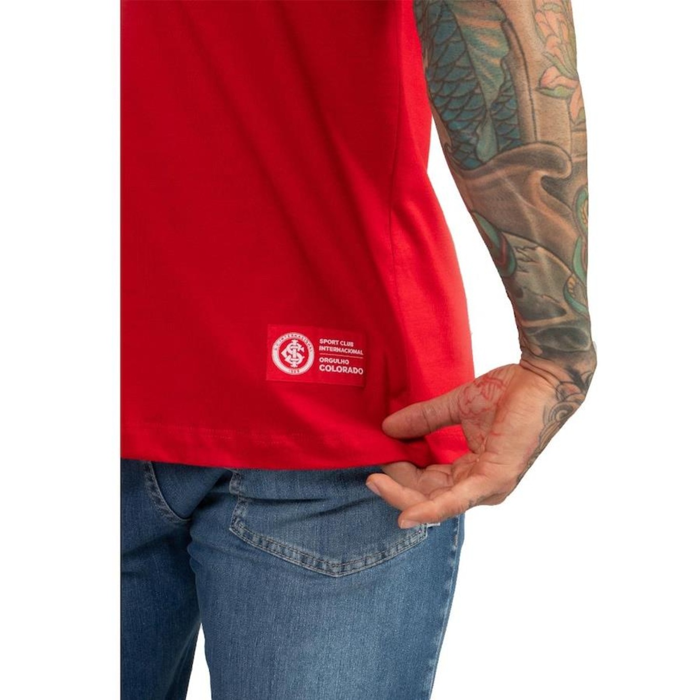 Camiseta do Internacional Surf Center Oficial Linha Torcedor - Masculina - Foto 5