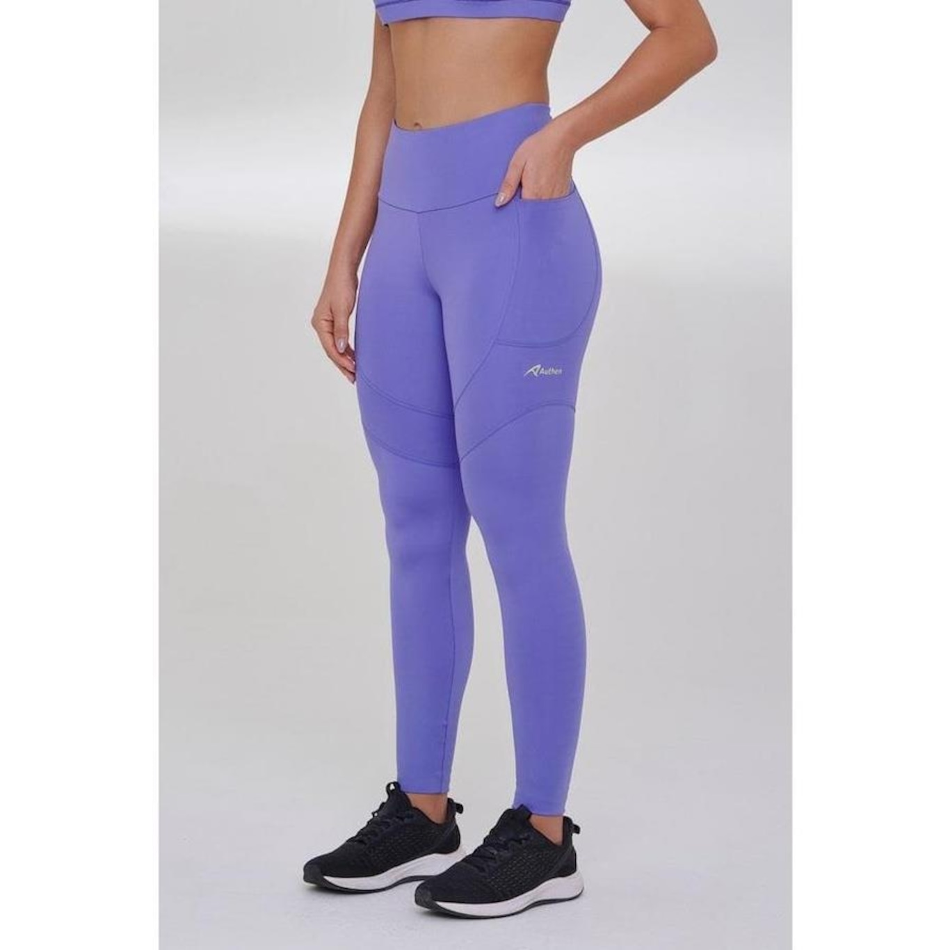 Calça Legging Authen Luminous - Feminina - Foto 5