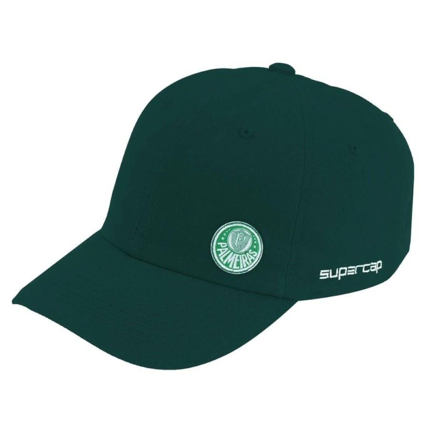 Boné Aba Curva do Palmeiras Supercap Patch Bordado - Strapback - Adulto - Foto 1