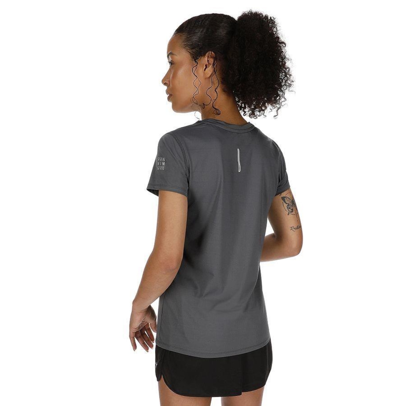 Camiseta Mizuno Focus Stamp - Feminina - Foto 3