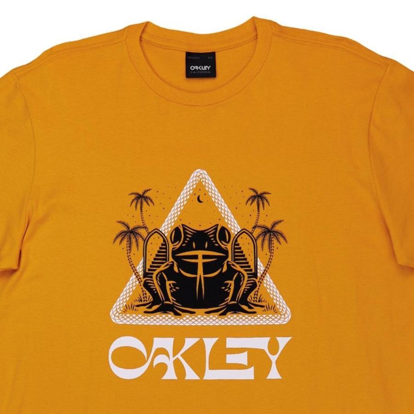 Camiseta Oakley Psy Frog Triangle Print Tee - Masculina - Foto 2