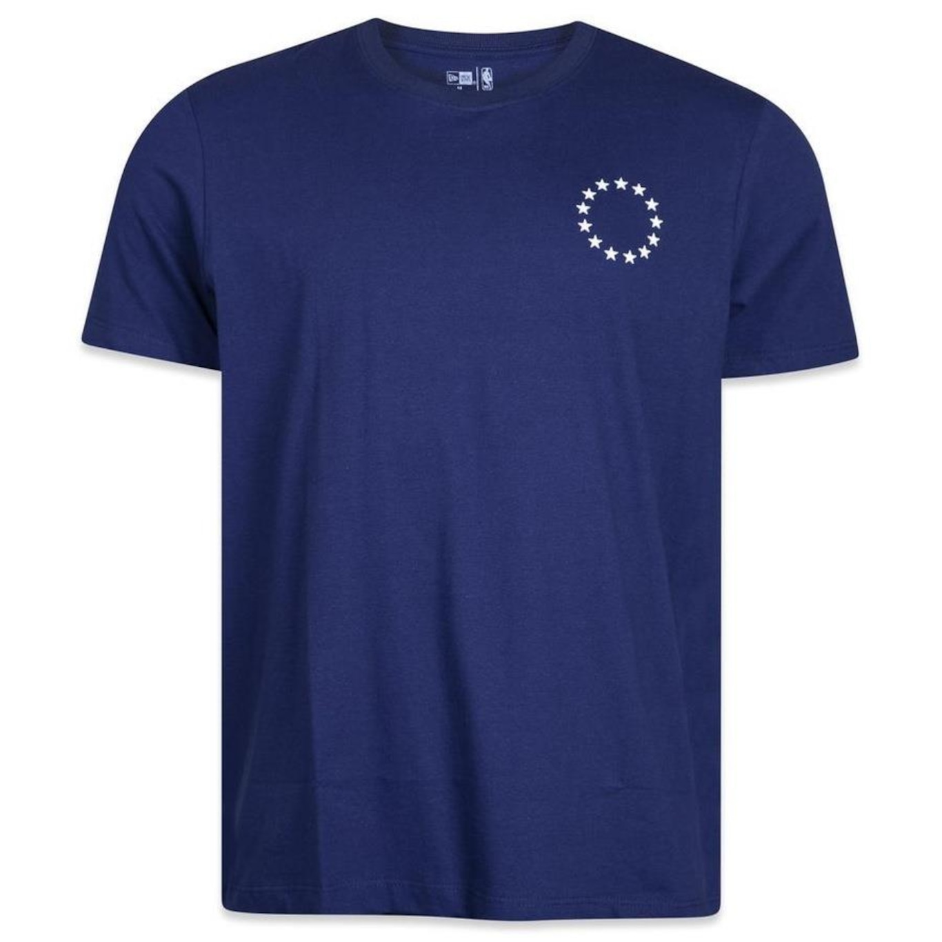 Camiseta New Era Regular Philadelphia 76Ers Core Nba - Masculina - Foto 1